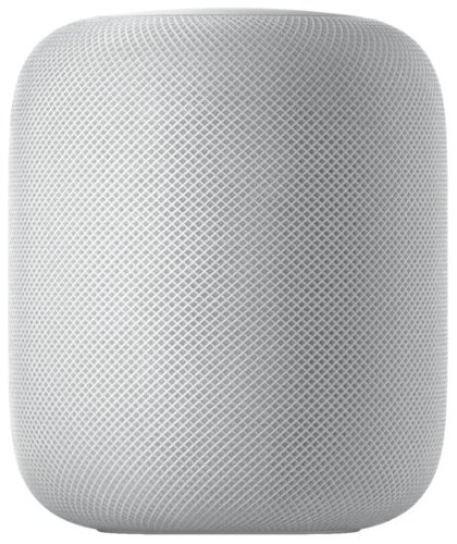 Apple - Geek Squad Certified Refurbished HomePod - White
