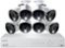 Lorex - 8-Channel, 8-Camera Indoor/Outdoor Wired 4K 2TB DVR Surveillance System-Front_Standard