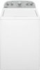 Whirlpool - 3.8 Cu. Ft. High Efficiency Top Load Washer with 360 Wash Agitator - White-Front_Standard