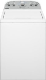 Whirlpool - 3.8 Cu. Ft. High Efficiency Top Load Washer with 360 Wash Agitator - White - Front_Standard