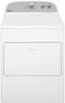 Whirlpool - 7 Cu. Ft. Electric Dryer with AutoDry Drying System - White-Front_Standard 