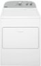 Whirlpool - 7 Cu. Ft. Gas Dryer with AutoDry Drying System - White-Front_Standard
