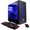 CyberPowerPC - Gamer Master Desktop - AMD Ryzen 3-Series - 8GB Memory - AMD Radeon Vega 8 - 2TB Hard Drive - Black-Front_Standard