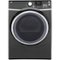 GE - 7.5 Cu. Ft. 13-Cycle Electric Dryer with Steam-Front_Standard