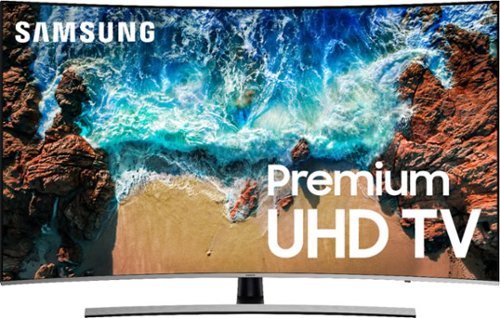  Samsung - 55&quot; Class - LED - Curved - NU8500 Series - 2160p - Smart - 4K UHD TV with HDR
