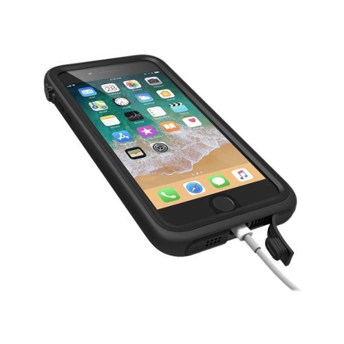 Catalyst Protective Waterproof Case for Apple iPhone 8 Plus and 7 Plus - Stealth Black GLOBAL SHIPPING