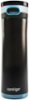 Contigo - Glacier 20-Oz. Insulated Water Bottle - Black/Electric Blue-Angle_Standard