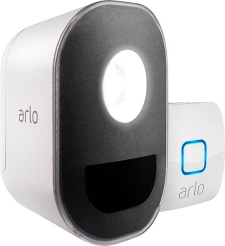  Arlo - Indoor/Outdoor Smart Home Security Light. Wire-Free, Weather Resistant, Motion Sensor, Rechargeable (1-Pack)