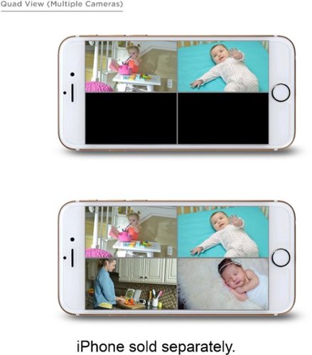 Project Nursery Smart Wi-Fi Baby Monitor Camera - White BUY IN EUROPE