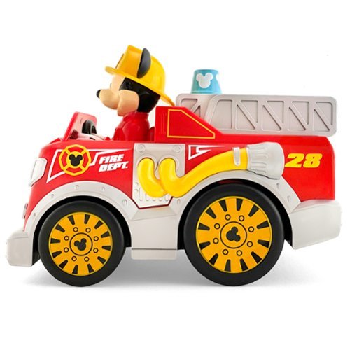 Disney Junior : 9 RC Mickey's Fire Truck, Wheelies & Spins, 2.4 GHz, Ages 3+ GLOBAL SHIPPING