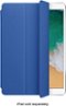 Apple - Leather Smart Cover for 10.5-inch iPad Pro - Electric Blue-Front_Standard
