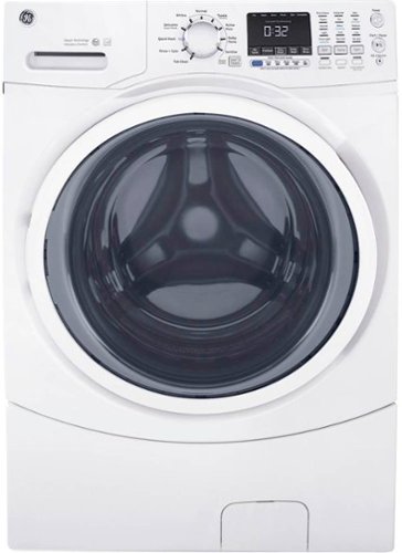 GE - 4.5 Cu. Ft. Stackable Front Load Washer - White