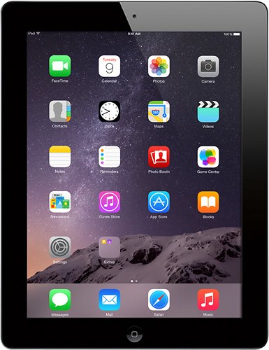  Apple - iPad® with Retina display with Wi-Fi - 16GB - Black