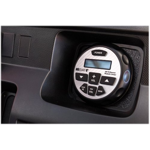 MB Quart In-Dash Digital Media Receiver - Built-in Bluetooth - Gray WORLDWIDE DELIVERY
