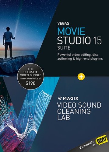 VEGAS Movie Studio 15 Suite & MAGIX Video Sound Cleaning Lab Ultimate Video Bundle - Windows-Front_Standard 
