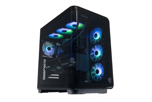 MSI - Vision Elite RS AI Gaming Desktop - Intel Ultra 9 285K - 64GB Memory - NVIDIA GeForce RTX 5090 - 2TB SSD - Black - Black