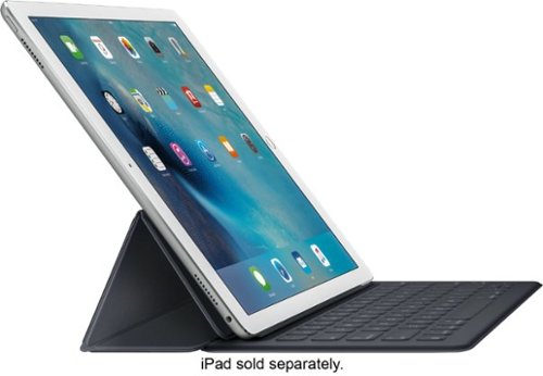  Apple - Geek Squad Certified Refurbished Smart Keyboard for 12.9-Inch iPad Pro - Gray