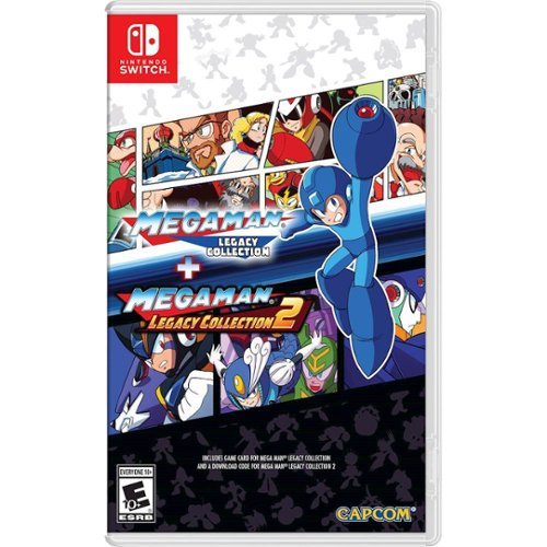  Mega Man Legacy Collection 1 + 2 Legacy Edition - Nintendo Switch