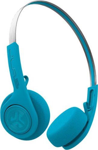 JLab - Rewind Retro Wireless On-Ear Headphones - Blue-Front_Standard 