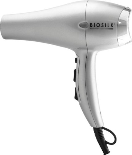 BioSilk - Titanium Professional Hair Dryer - Silver-Angle_Standard 