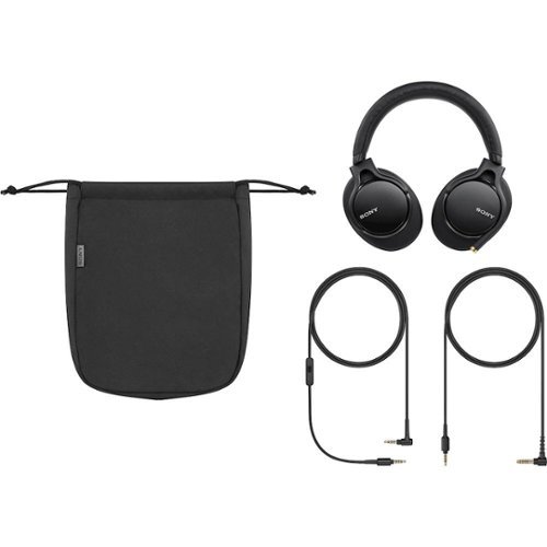 Sony 1AM2 Wired Over the Ear Hi Res Headphones Black MDR1AM2