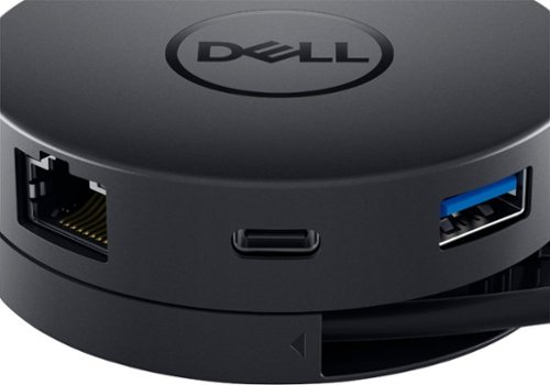 Dell USB-C Mobile Adapter - DA300 - 6-in-1 Adapter - Type C Laptop Compatible - Dock and Adapter - Black WHERE TO BUY