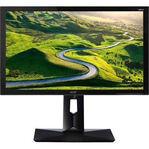 Acer - CB1 24" LED FHD Monitor - Black-Front_Standard 