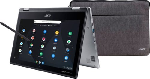  Acer - Spin 11 2-in-1 11.6&quot; Touch-Screen Chromebook - Intel Celeron - 4GB Memory - 32GB eMMC Flash Memory