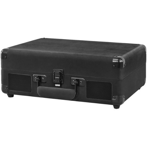 Victrola - Bluetooth Stereo Turntable - Velvet Black-Front_Standard 