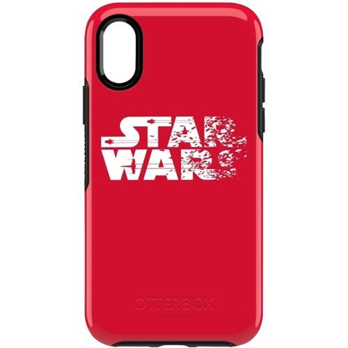 OtterBox - Symmetry Series Stars Wars Case for Apple® iPhone® X and XS - Resistance Red-Front_Standard 