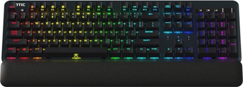 Fnatic Streak Wired Gaming Mechanical Cherry Red MX RGB Switch Keyboard with RGB Back Lighting - Black WORLDWIDE DELIVERY