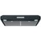 GE Profile Series - 30 inches - Convertible - Under cabinet Range Hood - Black Slate-Front_Standard