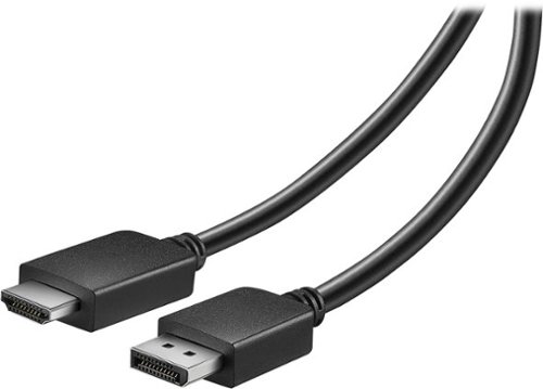  Insignia™ - 6' DisplayPort-to-HDMI Cable - Black