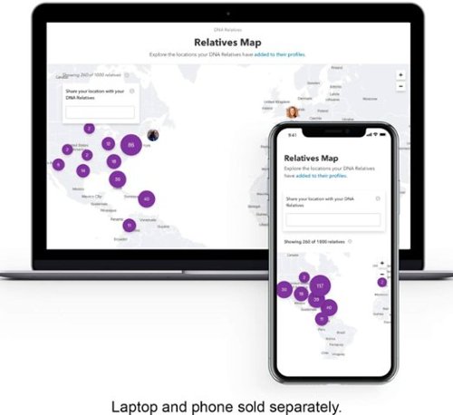 23andMe DNA Test - Ancestry Personal Genetic Service - White HOW TO BUY