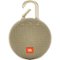 JBL - Clip 3 Portable Bluetooth Speaker - Desert Sand-Front_Standard