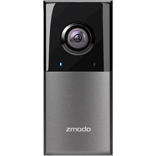 Zmodo - Sight Indoor/Outdoor 1080p Wi-Fi Security Camera - Black-Front_Standard 