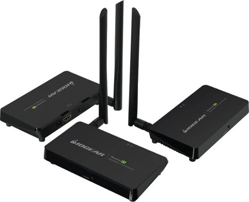  IOGEAR - Expandable Wireless TV Connection Kit - Black