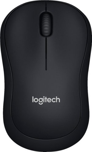  Logitech - M185 Wireless Optical Mouse Nano Receiver - Gray