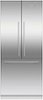 Fisher & Paykel - ActiveSmart 16.8 Cu. Ft. French Door Built-In Refrigerator - Custom Panel Ready-Front_Standard
