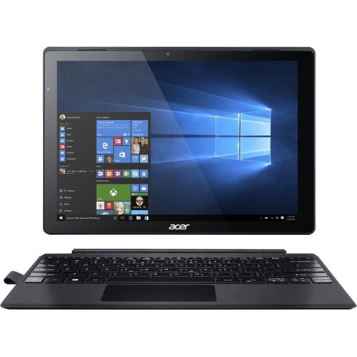 Acer - Switch Alpha 2-in-1 12" Touch-Screen Laptop - Intel Core i7 - 8GB Memory - 256GB Solid State Drive - Gray-Front_Standard 