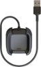 Charging Cable for Fitbit Versa and Versa Lite - Black-Front_Standard