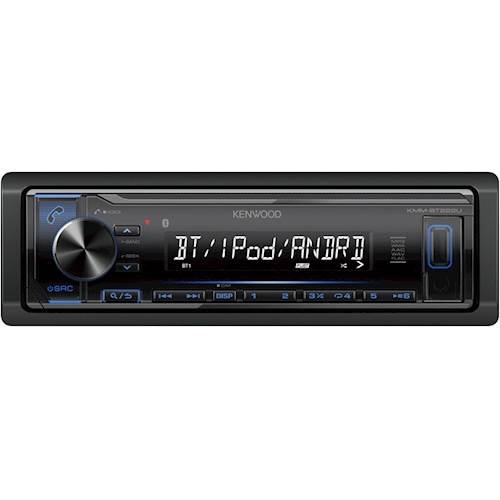  Kenwood - In-Dash Digital Media Receiver - Built-in Bluetooth with Detachable Faceplate - Black