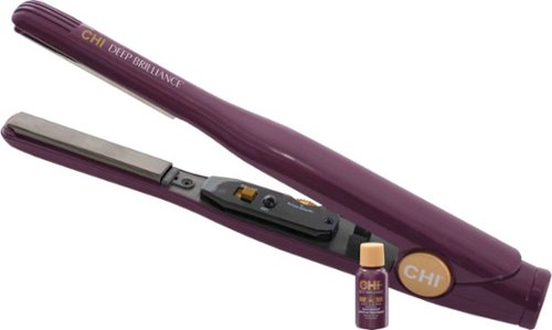 CHI - Deep Brilliance Hair Straightener - Purple-Angle_Standard 