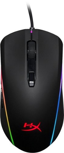 HyperX - Pulsefire Surge Wired Optical Gaming Right-handed Mouse with RGB Lighting - Black