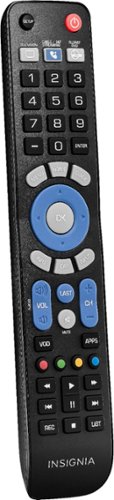 Insignia™ - Universal 3-Device Remote - Black