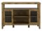 Walker Edison - Tall Storage Buffet TV Stand for TVs up to 55" - Barnwood-Front_Standard
