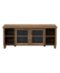 Walker Edison - Rustic Farmhouse Columbus TV Stand Cabinet for Most Flat-Panel TVs Up to 65" - Rustic Oak-Front_Standard