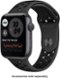 Apple Watch Nike Series 6 (GPS) 44mm Aluminum Case with Anthracite/Black Nike Sport Band - Space Gray - (2020)-Front_Standard