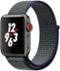 Apple Watch Nike+ (GPS + Cellular) 38mm Space Gray Aluminum Case with Midnight Fog Nike Sport Loop - Space Gray - (2015)-Angle_Standard