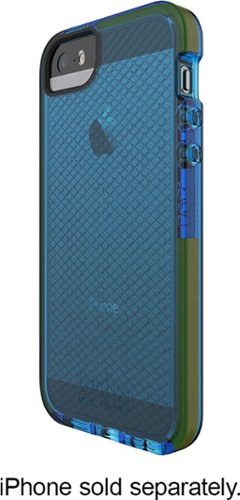  Tech21 - Classic Check Shell Case for Apple® iPhone® SE, 5s and 5 - Blue